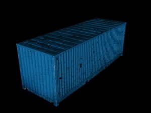 container Model 3D