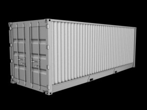 container Model 3D