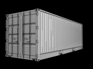 container Model 3D