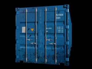 container Model 3D