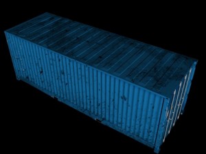 container Model 3D