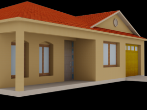 mediterranean house 3D-Modell