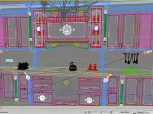 new kitchen  french cuisine feurouge 3D Model