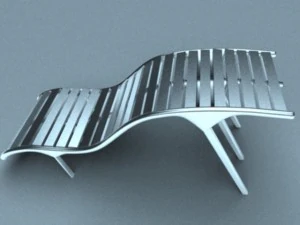 swimming pool chair 3D Model
