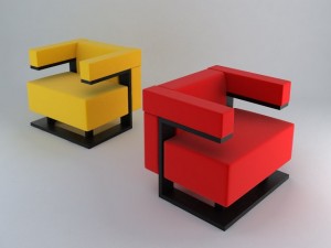 f 51 armchair Modelo 3D