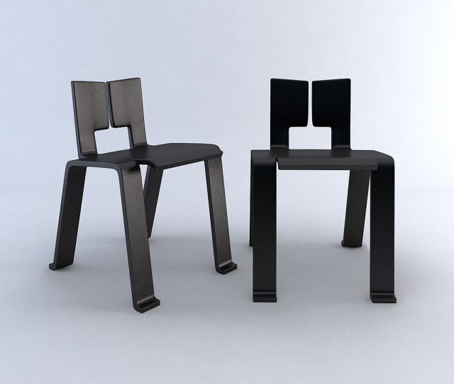 Ombra tokyo chair 3D Модель .c4d .max .obj .3ds .fbx .stl .blend 