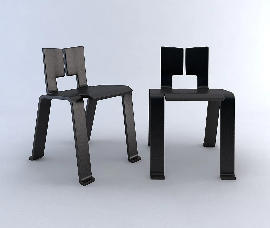 Ombra tokyo chair 3D Model .c4d .max .obj .3ds .fbx .stl .blend 