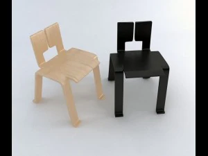 Ombra tokyo chair 3D Model