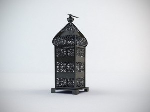 arabic lamp Modelo 3D