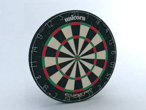 unicorn eclipse pro dartboard 3D Model