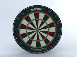 unicorn eclipse pro dartboard 3D Model