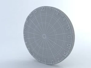 unicorn eclipse pro dartboard 3D Model