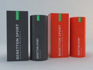 benetton sport perfume Modelo 3D