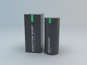 benetton sport perfume 3D 模型