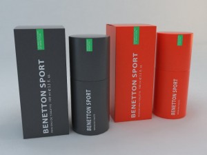 benetton sport perfume 3D 模型