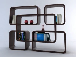 dedalo bookcase 3D Model