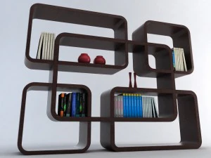 dedalo bookcase 3D Model