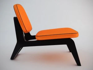 moonlounger chair 3D Model