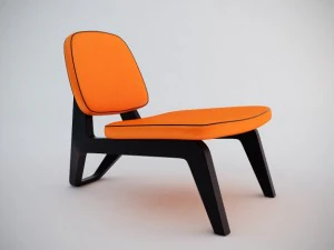 moonlounger chair 3D Model