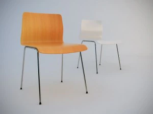bentwood chair lb 3D Model