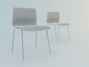bentwood chair lb Modelo 3D
