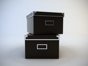 kassett ikea cddvd box 3D 模型