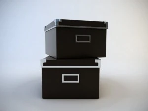 kassett ikea cddvd box 3D Model