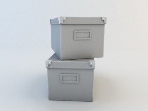 kassett ikea cddvd box 3D 模型