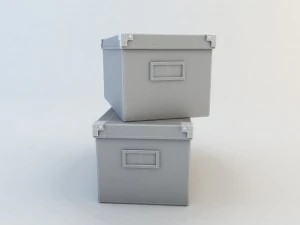 kassett ikea cddvd box 3D Model