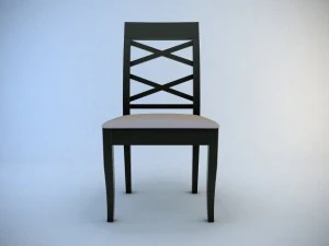 colombo dining chair 3D Model