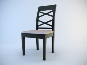 colombo dining chair Modello 3D