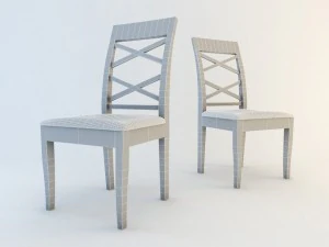 colombo dining chair 3D Model