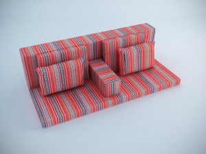 arabic seating Model 3D