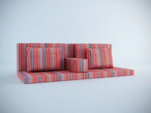 arabic seating 3D Model