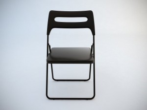 ikea nisse folding chair 3D-Modell