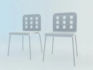 ikea jules visitors chair 3D Model