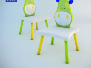 giraffe chair Modelo 3D