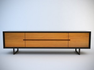 luka side cabinet Modelo 3D