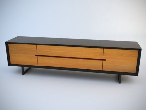 luka side cabinet Modelo 3D