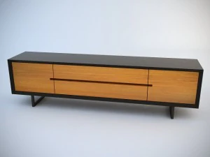 luka side cabinet 3D Model