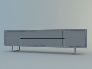luka side cabinet Modelo 3D