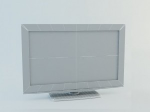lg 32ld340 lcd tv Modèle 3D