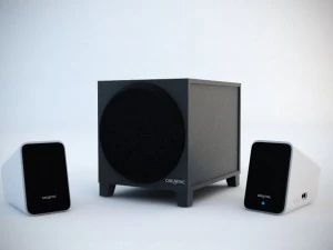 creative inspire s2 speaker 3D Model