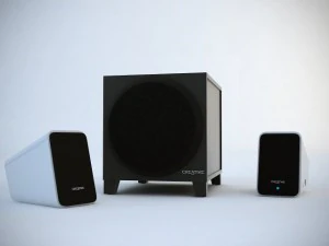 creative inspire s2 speaker 3D Model