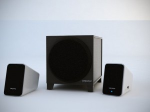 creative inspire s2 speaker 3D Модель