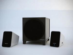 creative inspire s2 speaker 3D Model