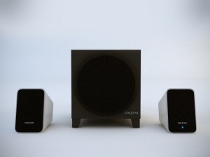 creative inspire s2 speaker 3D Модель