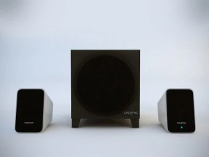 creative inspire s2 speaker 3D Model
