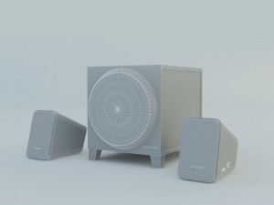 creative inspire s2 speaker 3D Модель