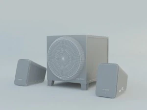 creative inspire s2 speaker 3D Model